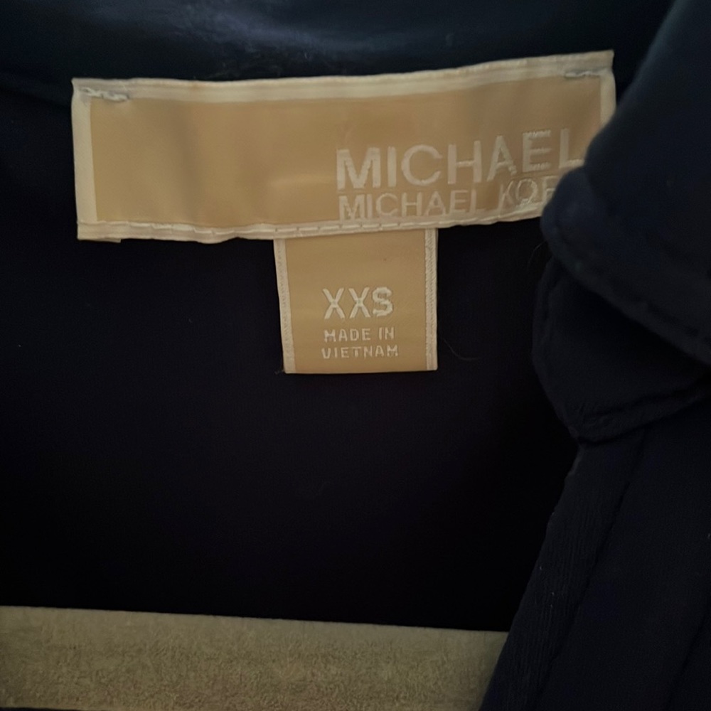 Navy Michael Kors full dress. xxs